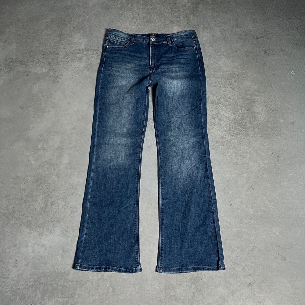 Curve Appeal High Rise Boot Women’s Size 12/31 Jeans Slim Flare Denim Bootcut